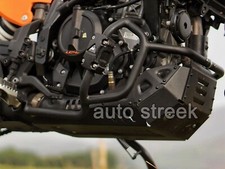Carter Protection/Plaque " Pour 2025 KTM 390 Aventure X/S " Noir - Auto Engina