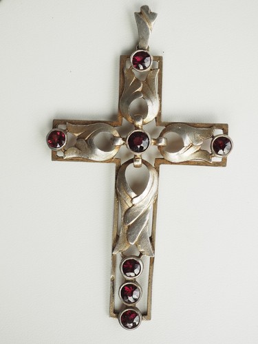 Grande croix pendentif art - croix,