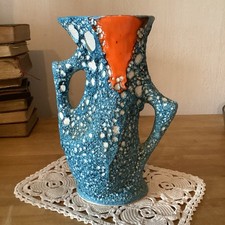  Vase Vallauris Fat Lava