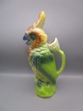 Pichet barbotine perroquet - St Clément