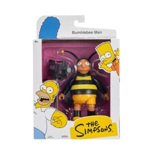 The Simpsons 13cm Action Figure - Bumblebee Man Figures + Video Camera