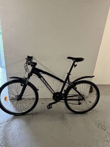 Vélo vtt homme rockrider - homme, noir