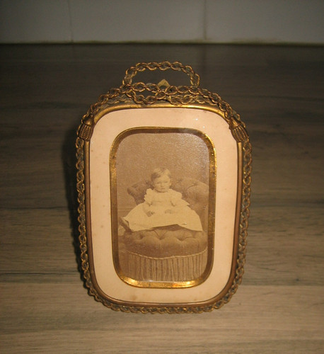 Ancien petit cadre porte photo - ancien,