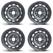 4 Alcar Jantes tole en acier 4-6355 5.5Jx14 Pouce ET37 4x108 pour Ford Fiesta Lo