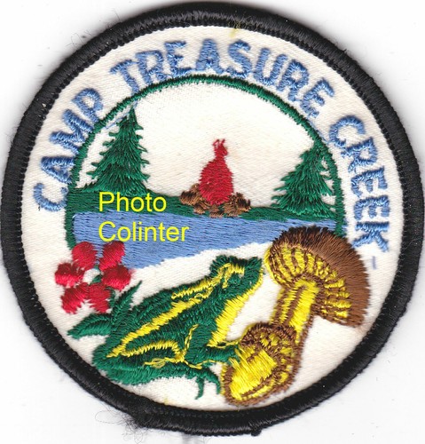 Camp treasure creek insigne - creek,