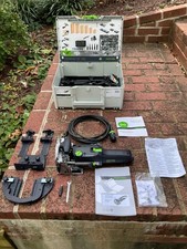 Festool Domino DF 500 Q-Set in Excellent Condition with Extra Cutter