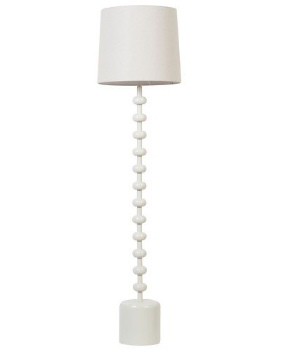 Lampadaire blanc métal - lampadaire, et