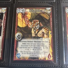 Lord Kestrel CE Carte Warlord Saga Of The Storm