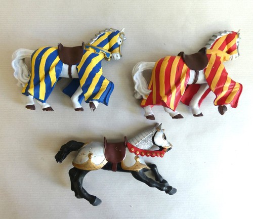 Lot chevaux chevaliers - chevaliers, moyen