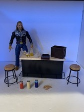 AEW HANGMAN ADAM PAGE UNMATCHED SERIES 4 ACTION FIGURE WITH MINI BAR ACCESSORIES