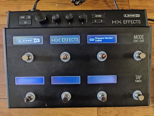 Line effects pedal used - hx,