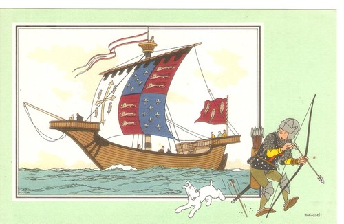 Herge grande carte - grande,