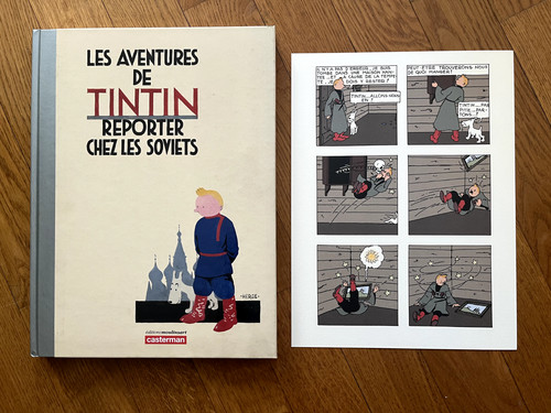 Tintin reporter chez les - tintin,