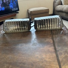 FORD ESCORT MK5 RS 2000 XR3i FOG LIGHTS GENUINE HELLA   PAIR VGC WORKING 