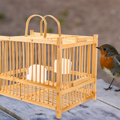 Cage oiseaux portable - à,
