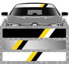  SUN VISOR STRIP FOR RENAULT SPORT CLIO MEGANE STICKER STICKER BD563