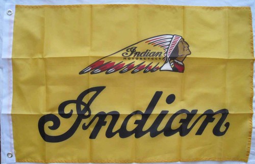 Drapeau moto indian 60x90cm - moto,