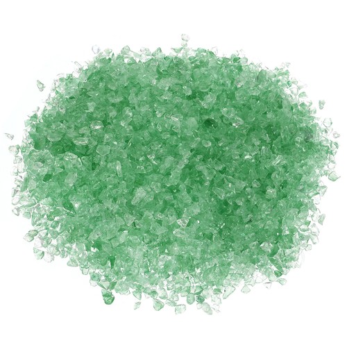 Pour verre décoratif gravier