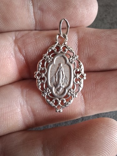 Ancien pendentif argent - pendentif,