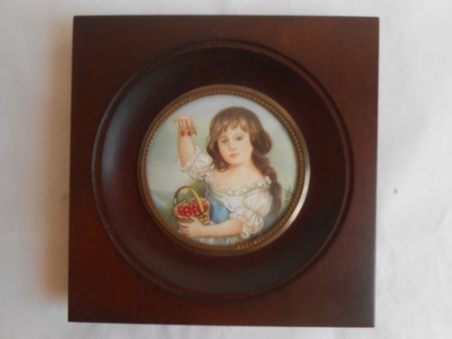 Ancienne peinture miniature