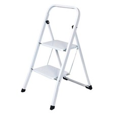 Marchepied 2 marches - Blanc -