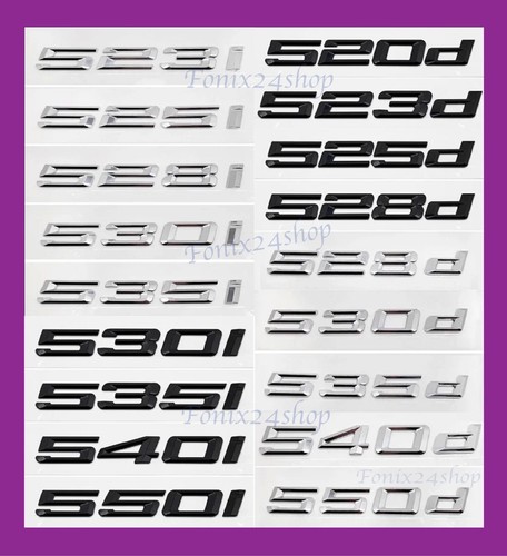 Lettres bmw série - bmw, 5