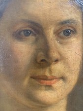 Ancienne huile sur toile 