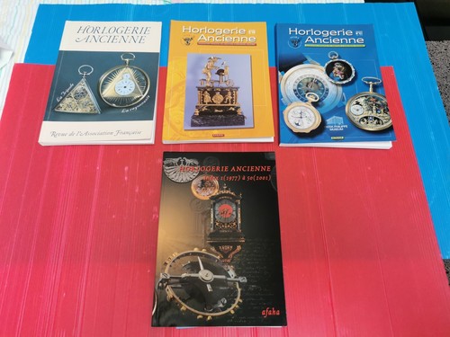 Revues horlogerie ancienne - revues,