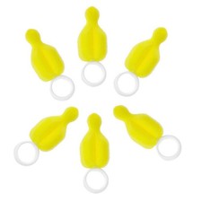  20 pcs Portable Biberon Tétine Brosse Brosse De Nettoyage Durable Éponge