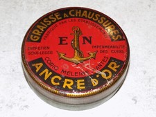 CORIO MELEINE NANTES GOLD ANCHOR SHOE GREASE CANVAS BOX