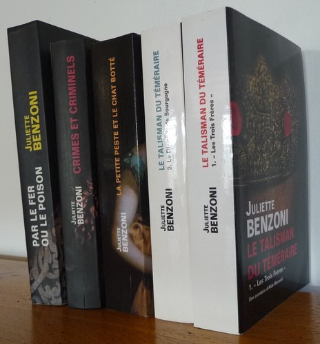 Juliette benzoni lot de 5 - juliette,