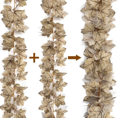 Vigne rotin fausse feuille - rotin,