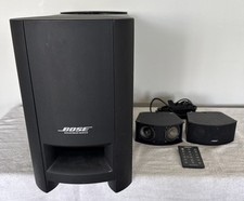 Bose CineMate GS Series II Digital Home Theater 2.1 Speaker System w Remote Read