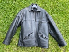 Helstons Black Leather Jacket