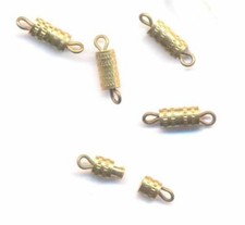 site français 10  FERMOIRS A VIS DORE 4 X 8 mm 