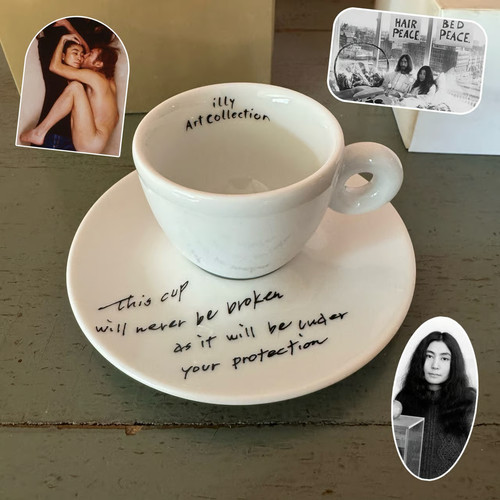 Yoko ono illy - cup, w/