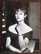 BRIGITTE BARDOT Beginner Brown Photo (17 x 23 cm) Semi-Rigid Paper