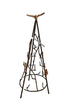 treillage avec des oiseaux   /