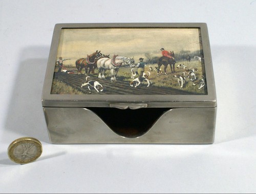 Boite cigarettes ancienne en - boite, a