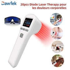 Lampe Infrarouge Thérapeutique Laser pour Chien Arthrite Rechargeable 20X Diodes