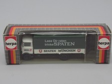Camion bâché Mercedes-Benz Spaten München - Herpa