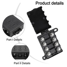 Bloc porte-fusible robuste 4