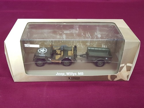 Jeep willys avec remorque - jeep, mb