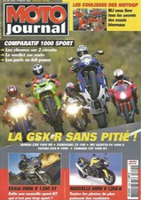 MOTO JOURNAL N°1655 GSX-R / HONDA CBR 1000 RR / MV AGUSTA F4 1000S /BMW R1200 ST