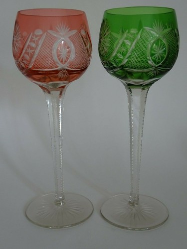 Anciens verres vin du - 2,