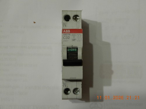 Disjoncteur modulaire - disjoncteur, 32
