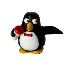 Disney Pixar  Toy Story 2 Wheezy Holding Mic Mini Figure Figurine PVC RARE