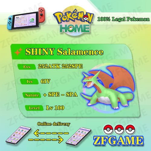 6iv shiny salamence - ✨6iv,