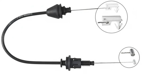 Câble accélérateur k37550 - câble, d'accélérateur
