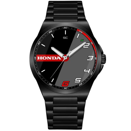 Montre poignet noire en - de,